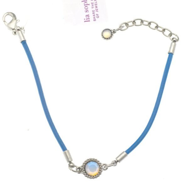 🎅🏻 Blue Moonstone Bracelet - Picture 2 of 3